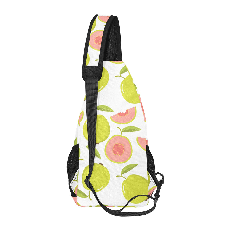 Guava pattern All Over Print Chest Bag