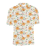 Lion Pattern Print Design 04 Men's All Over Print Polo Shirt