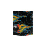 Bowling balls flame pattern Morphing Mug Heat Changing Mug