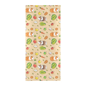 Guinea Pig Pattern Print Design 05 Beach Towel