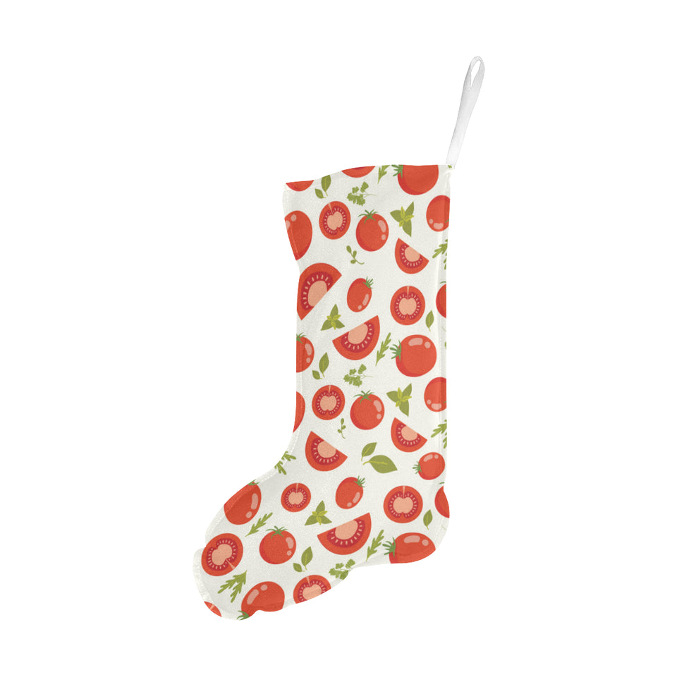 Tomato pattern Christmas Stocking