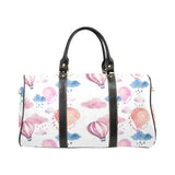 Watercolor air balloon cloud pattern Travel Bag