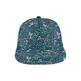 butterfly leaves pattern All Over Print Snapback Cap