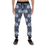 Elephant tribal design pattern Unisex Casual Sweatpants