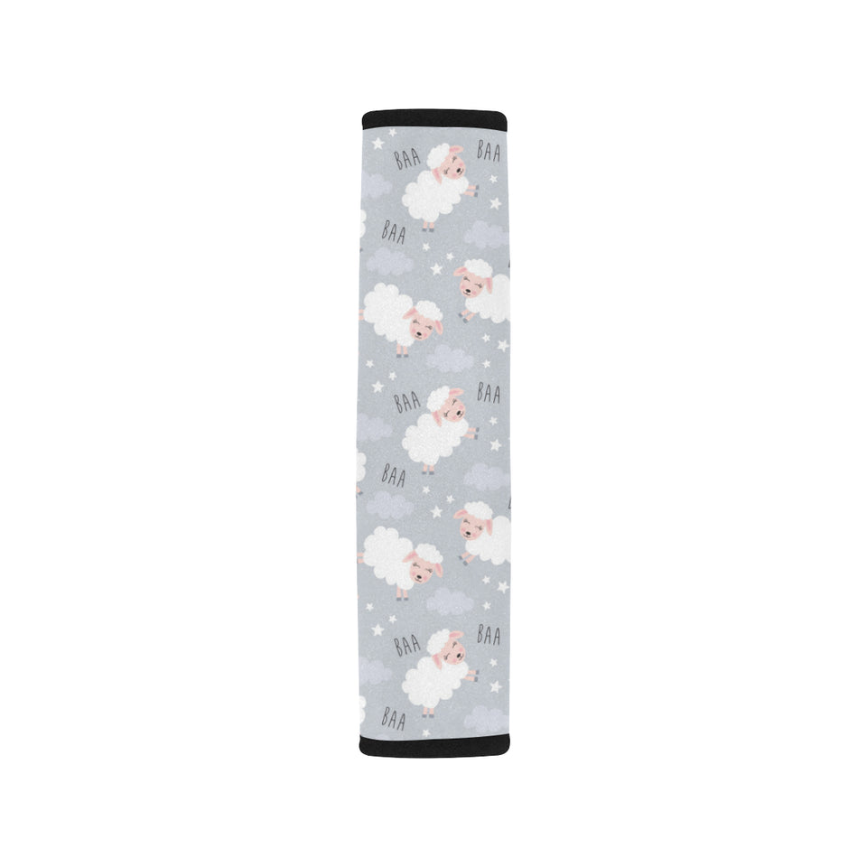 Sweet dreams sheep pattern Car Seat Belt Cover