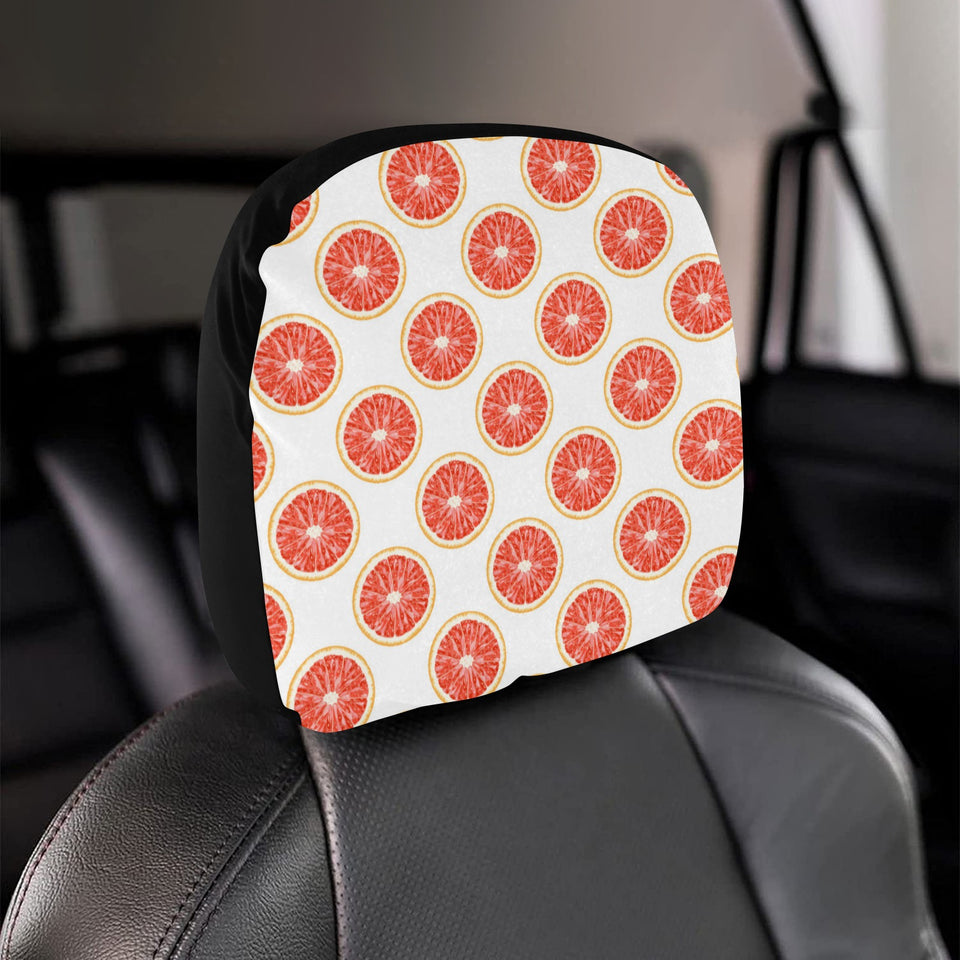 Grapefruit pattern Car Headrest Cover