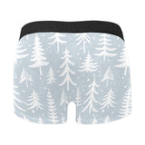 Christmas tree winter forest pattern Men's All Over Print Boxer Briefs Men's Underwear