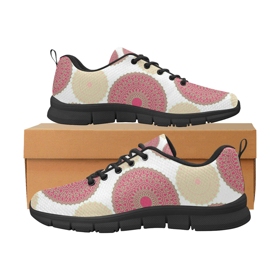 Circle indian pattern Women's Sneaker Shoes