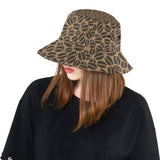 Coffee bean on brown background Unisex Bucket Hat