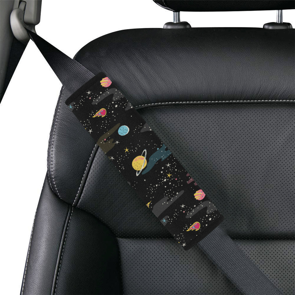 space pattern Car Seat Belt Cover
