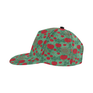 Tomato design pattern All Over Print Snapback Cap