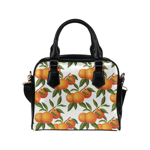 Oranges pattern background Shoulder Handbag