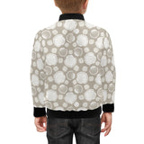 Scallop shell pattern Kids' Boys' Girls' Bomber Jacket