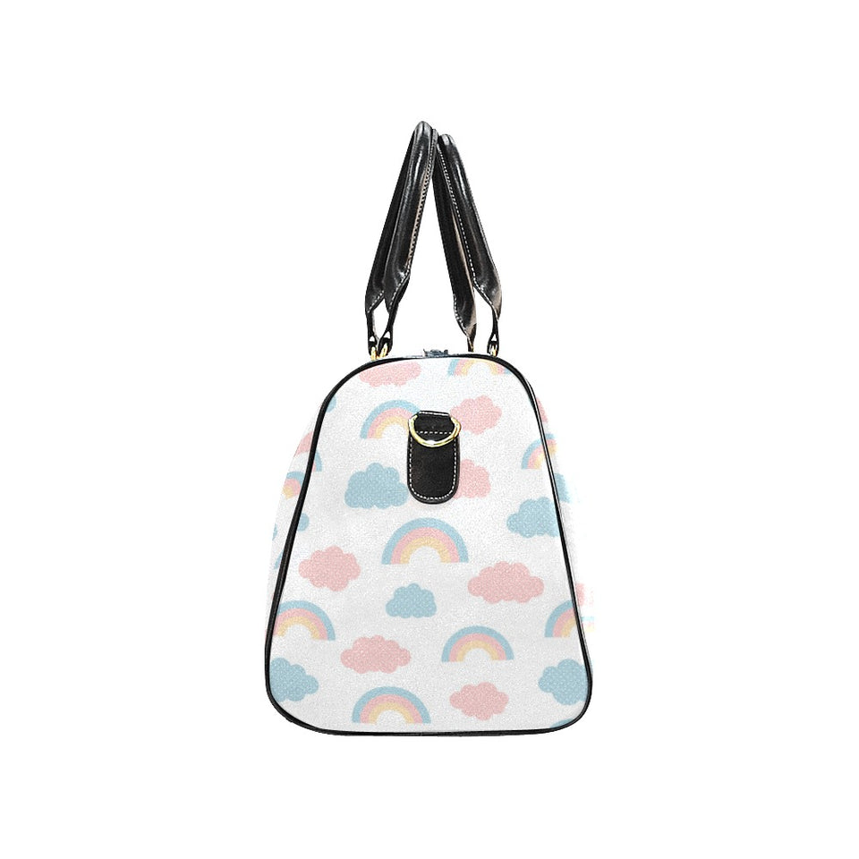 Cute rainbow clound pattern Travel Bag
