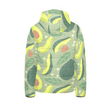 Avocado pattern Kids' Boys' Girls' Padded Hooded Jacket