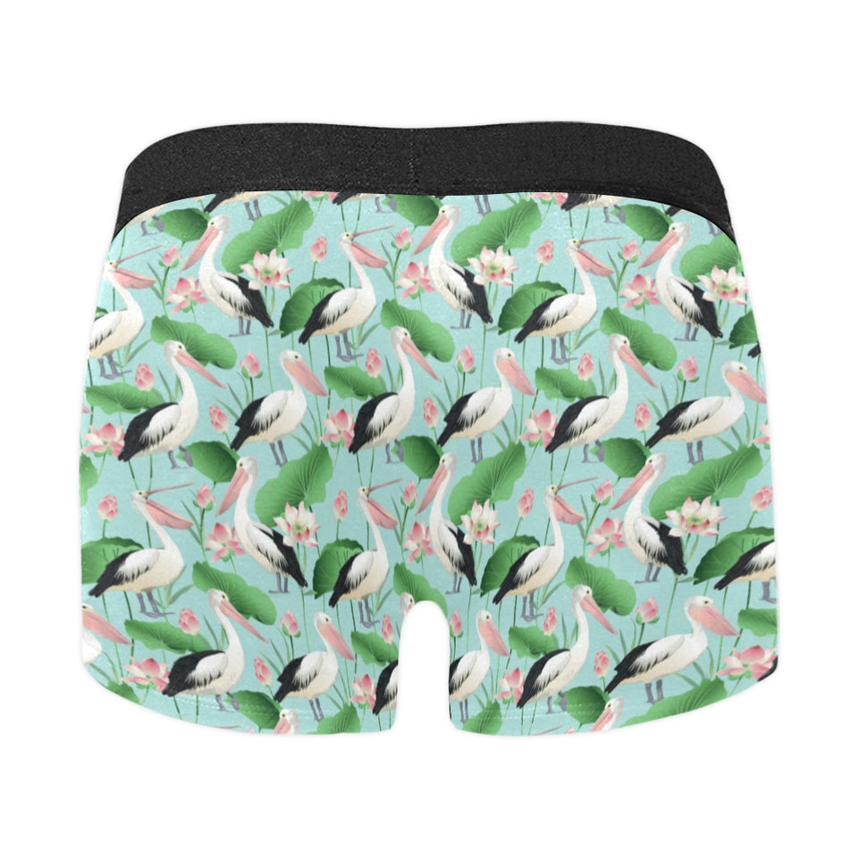 Pelican Pattern Print Design 01 Men's All Over Print Boxer Briefs Men's Underwear