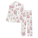 Garlic pattern Men's Long Pajama Set