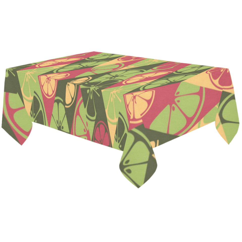 Cool Geometric lime pattern Tablecloth