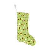 Snail Pattern Print Design 01 Christmas Stocking