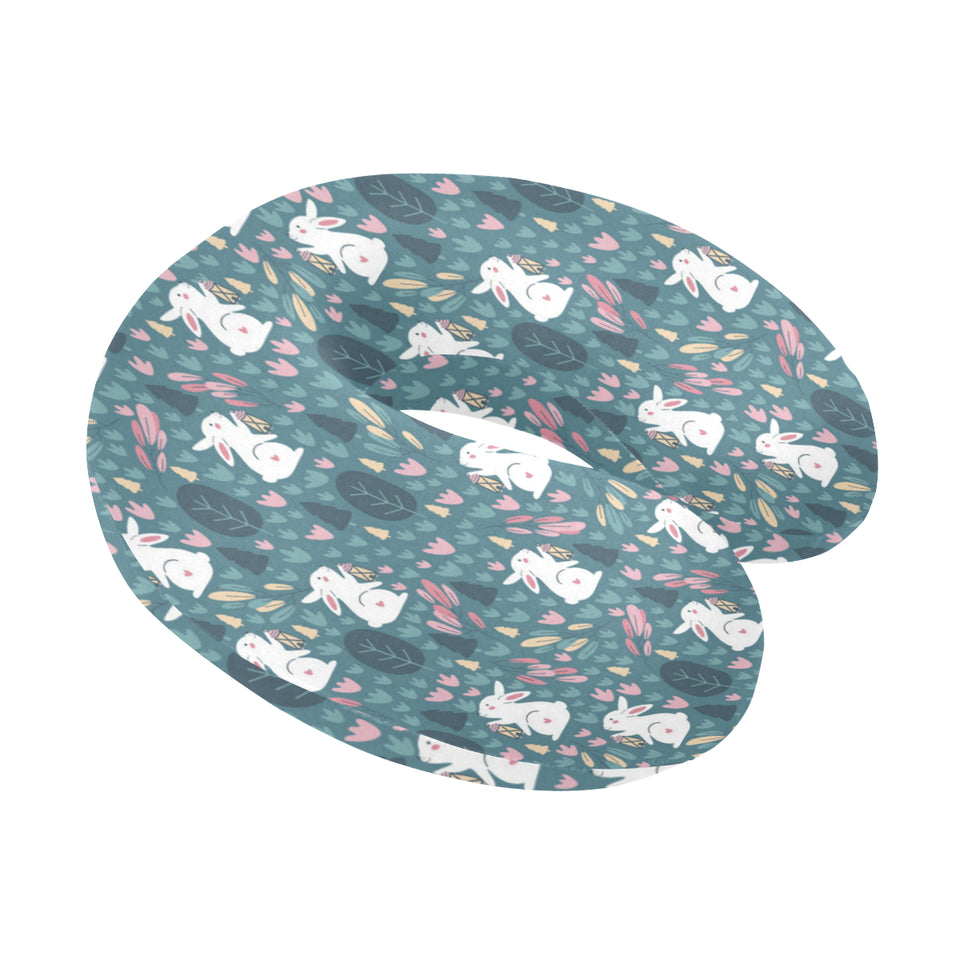 Cute rabbit pattern U-Shaped Travel Neck Pillow