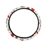 Canada Pattern Print Design 03 Car Steering Wheel Cover