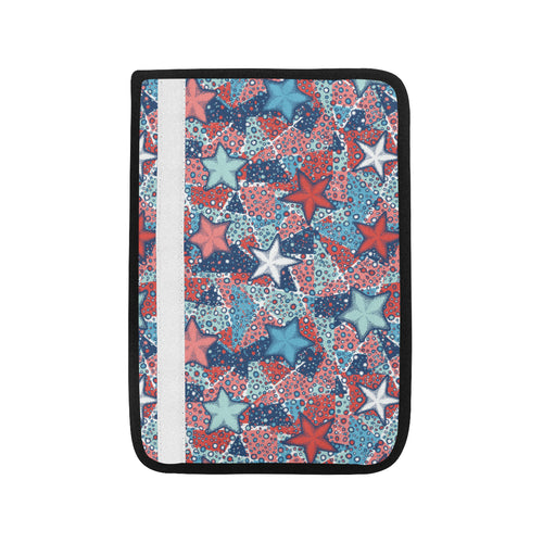 Hand drawn colorful starfish Car Seat Belt Cover