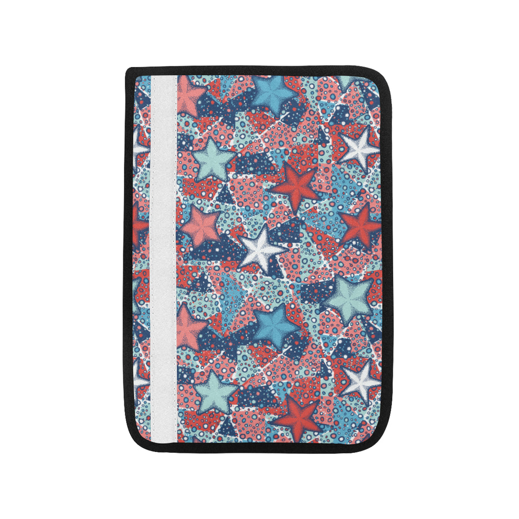 Hand drawn colorful starfish Car Seat Belt Cover
