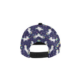 Hand drawn cute unicorn star planet All Over Print Snapback Cap