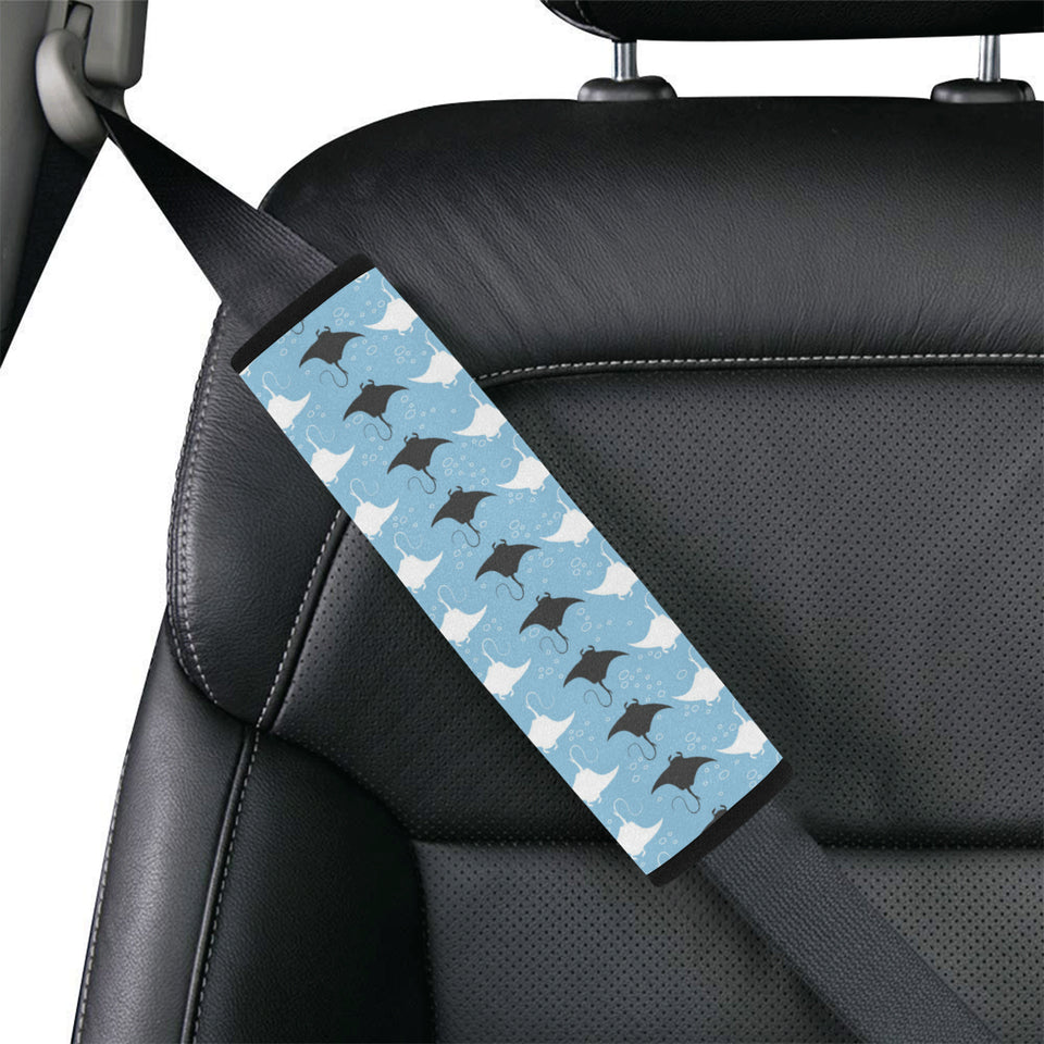 Stingray Pattern Print Design 03 Car Seat Belt Cover