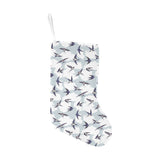 Swallow Pattern Print Design 05 Christmas Stocking