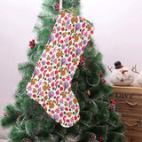 Squirrel Pattern Print Design 02 Christmas Stocking