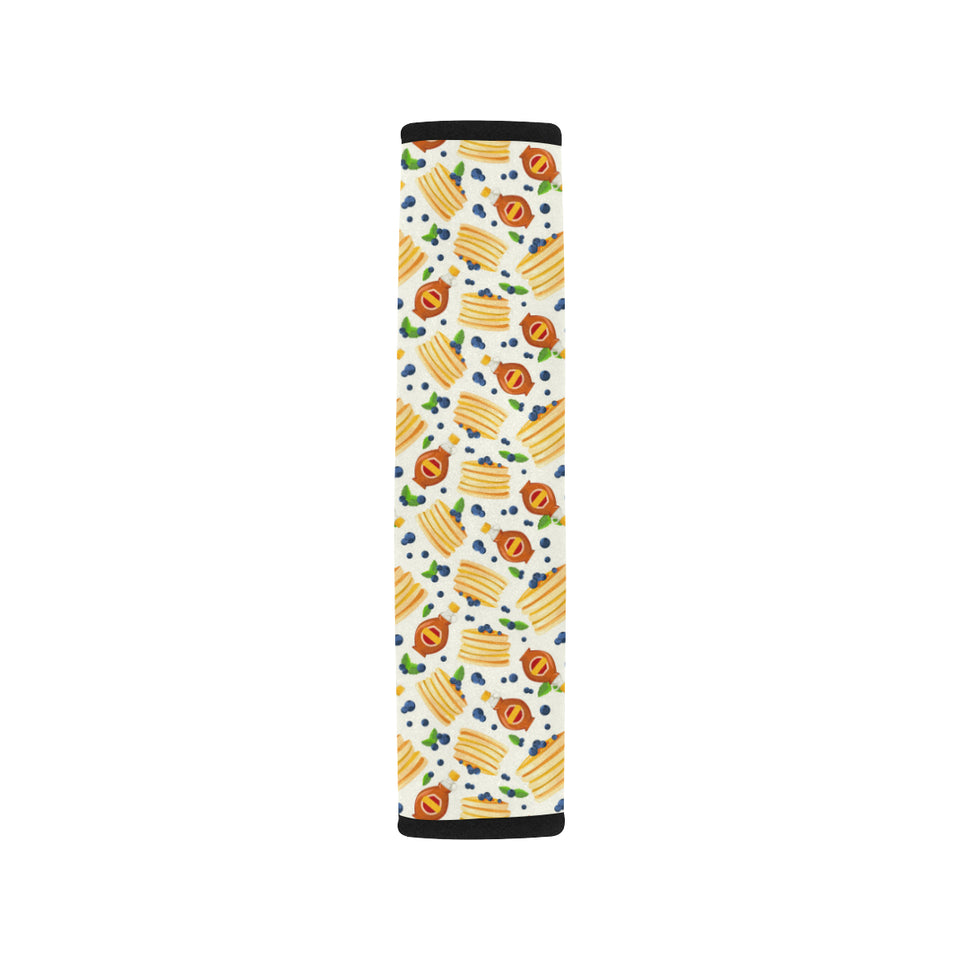 Pancake Pattern Print Design 02 Car Seat Belt Cover