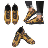 Egypt Hieroglyphics Pattern Print Design 05 Men's Breathable Sneakers ( Model 055)