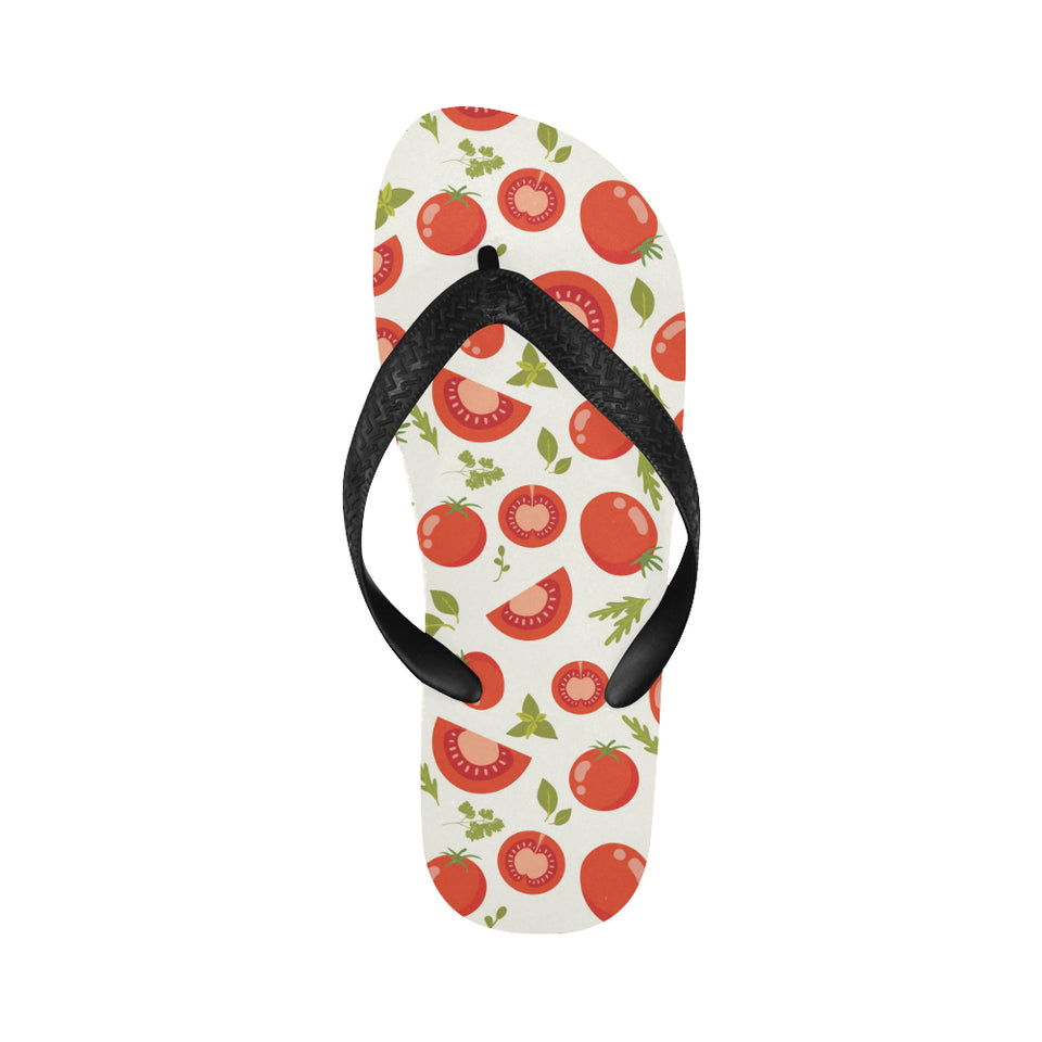Tomato pattern Unisex Flip Flops