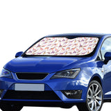 Giraffe Pattern Print Design 02 Car Sun Shade