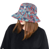 Hand drawn colorful starfish Unisex Bucket Hat