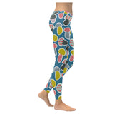 Colorful mushroom design pattern Women's Legging Fulfilled In US