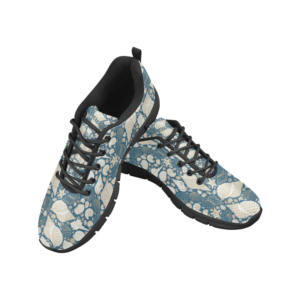 Sea turtle Polynesian Tribal design pattern Women's Sneaker Shoes