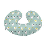 Cute hamster cheese pattern U-Shaped Travel Neck Pillow