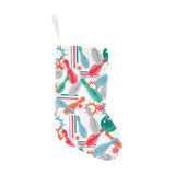 Watercolor bowling pattern Christmas Stocking