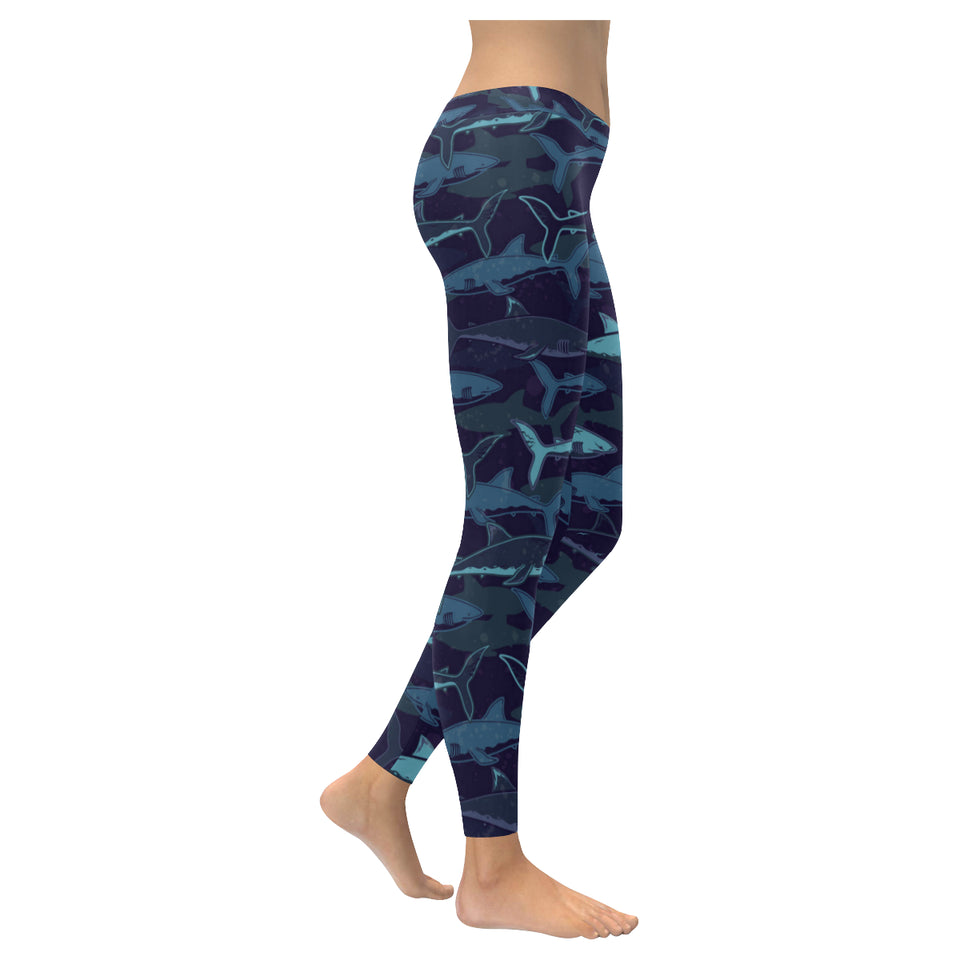 Shark pattern Women's Legging Fulfilled In US