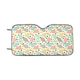 Tennis Pattern Print Design 03 Car Sun Shade