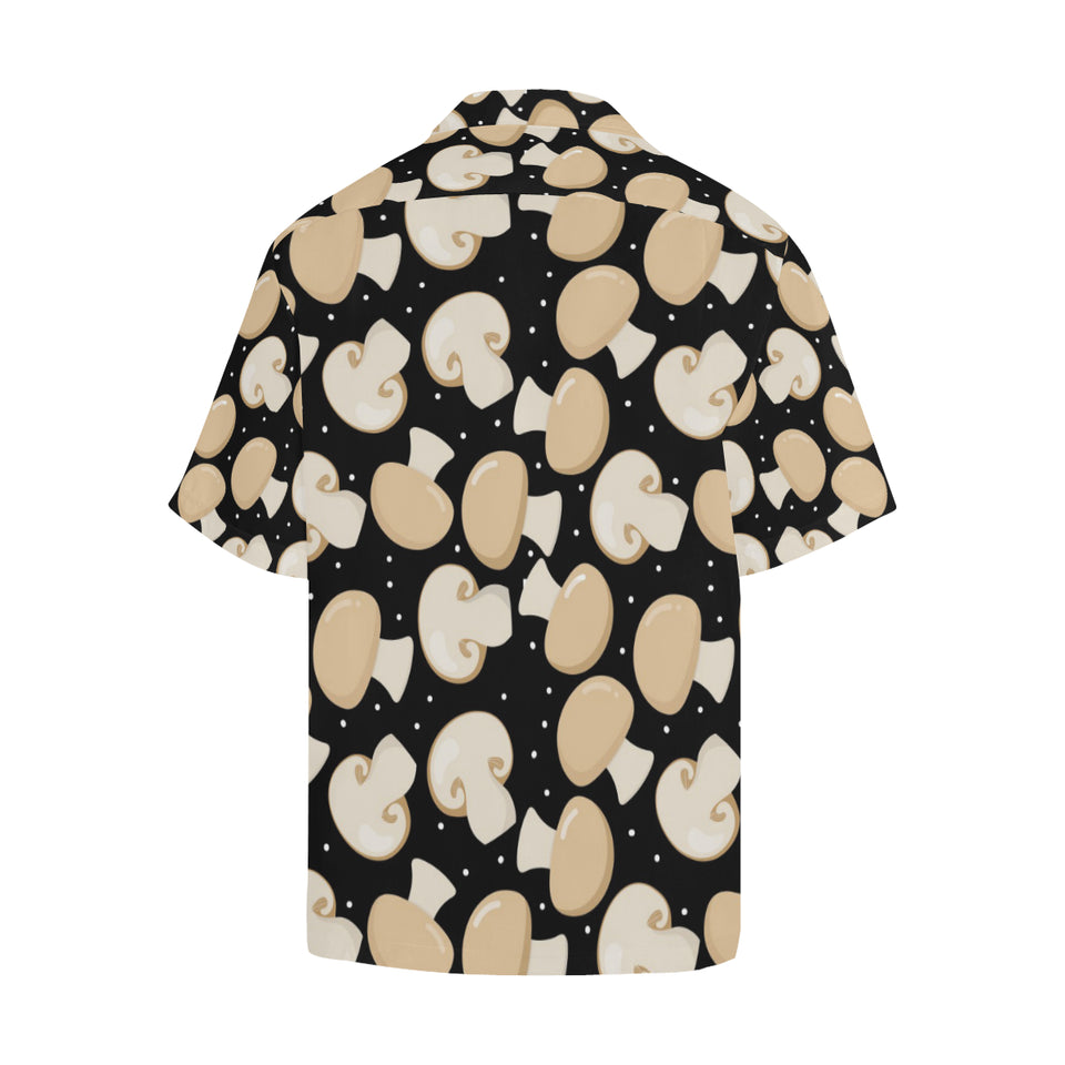 Champignon mushroom pattern Men's All Over Print Hawaiian Shirt