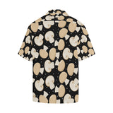 Champignon mushroom pattern Men's All Over Print Hawaiian Shirt