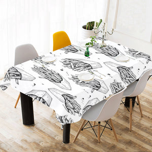 Hand drawn dragonfly pattern Tablecloth