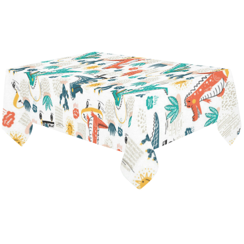 Cute Crocodile Pattern Tablecloth