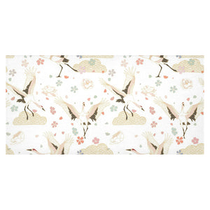 Beautiful Japanese cranes pattern Tablecloth