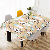 Cow bottle of milk pattern Tablecloth