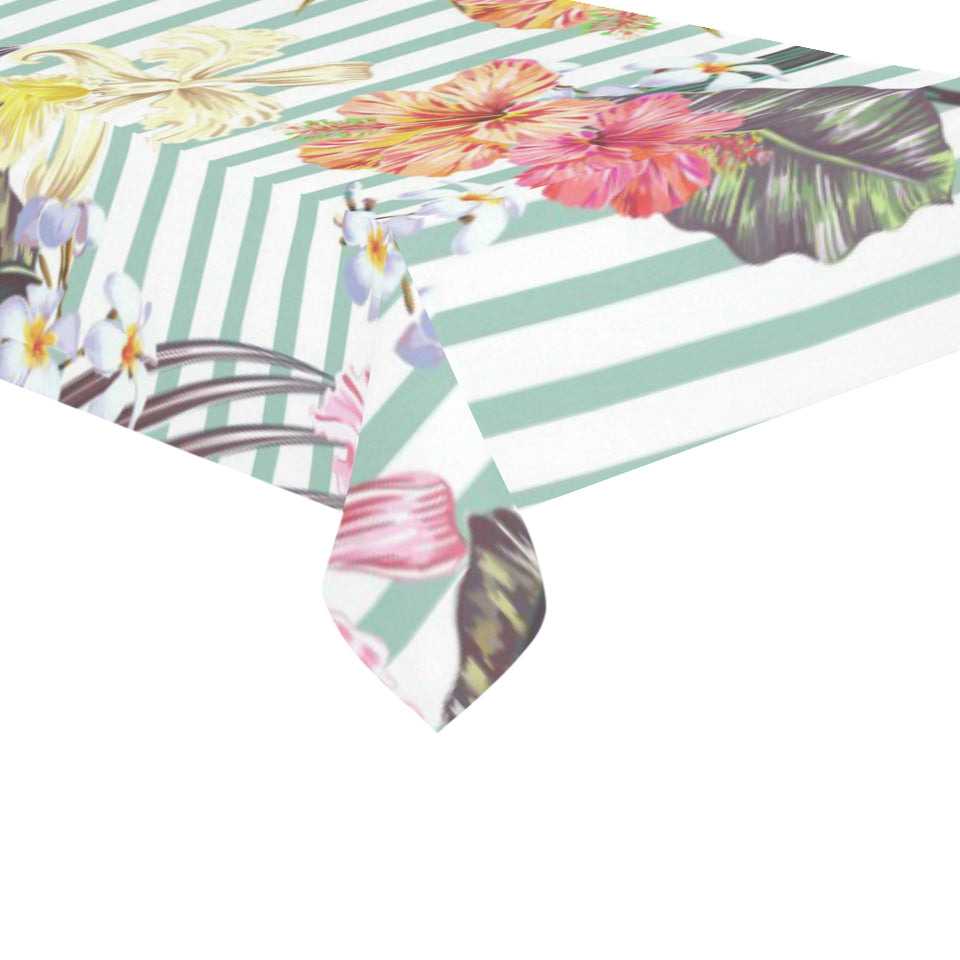 Colorful orchid flower pattern Tablecloth