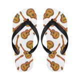 Paint Guitar Pattern Unisex Flip Flops